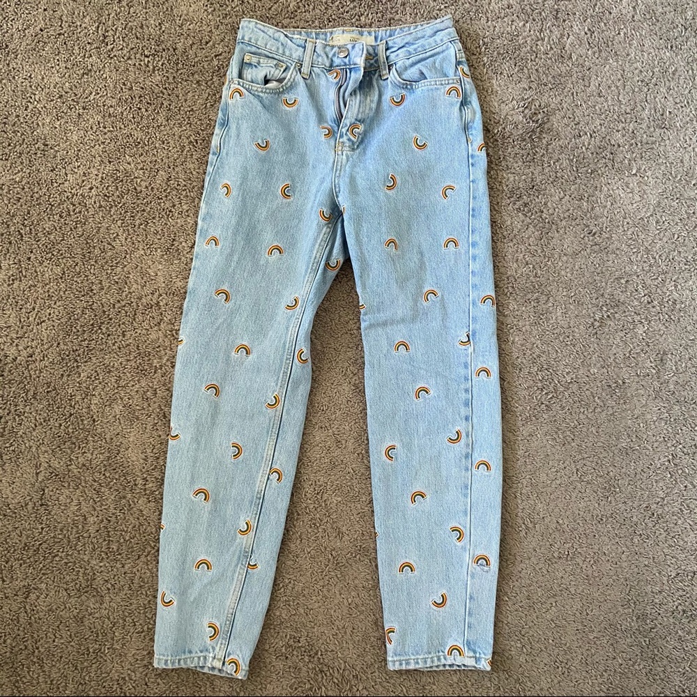 Topshop mom jeans W25L30